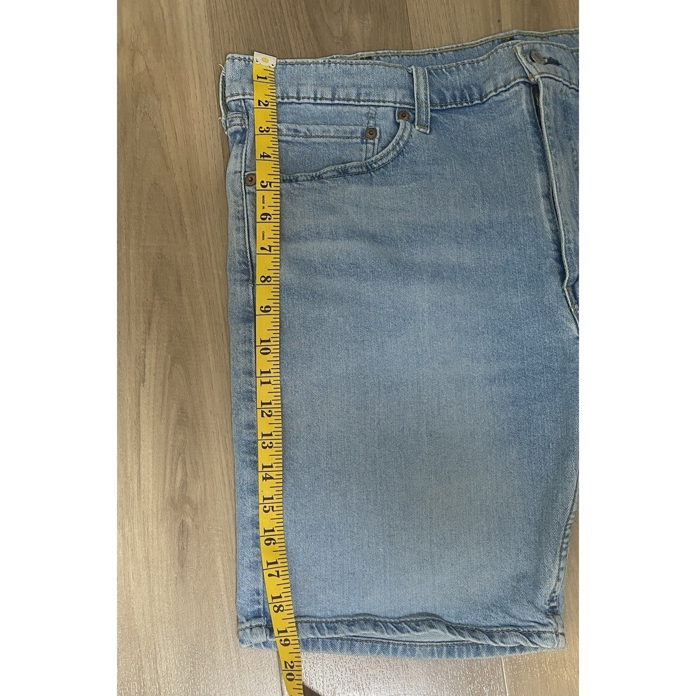 Levis 412 Mens Shorts Jorts Jeans Blue Size 40 - Picture 3 of 8